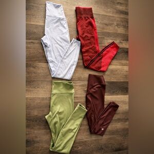 Set of Four Colorful Leggings